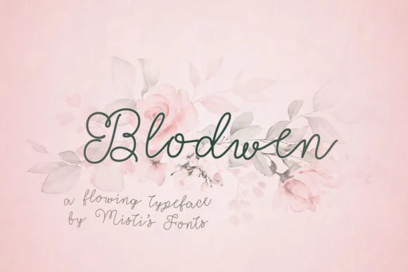 Blodwen Font by Misti — Script Handwritten Font