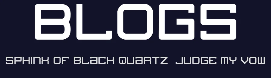 Blogs by Niels Bonnevie — Display Font — thumbnail 2