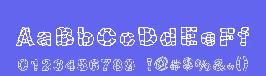 Blokqued by Xerographer Fonts — Decorative Font — thumbnail 3