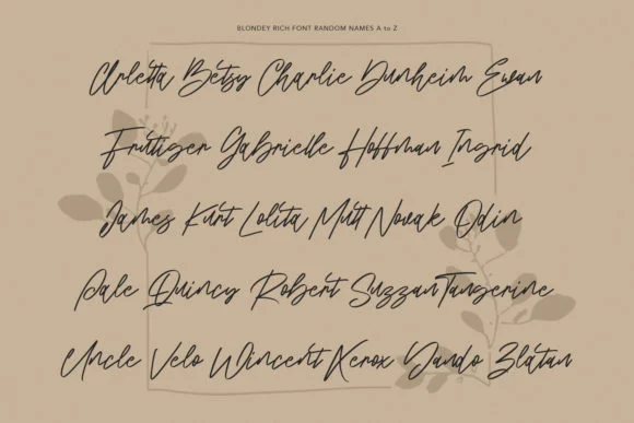 Blondey Rich Font by Maulana Creative — Script Handwritten Font — thumbnail 7