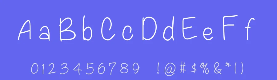 Blondie by Laurenawrecksus — Script Handwritten Font — thumbnail 3