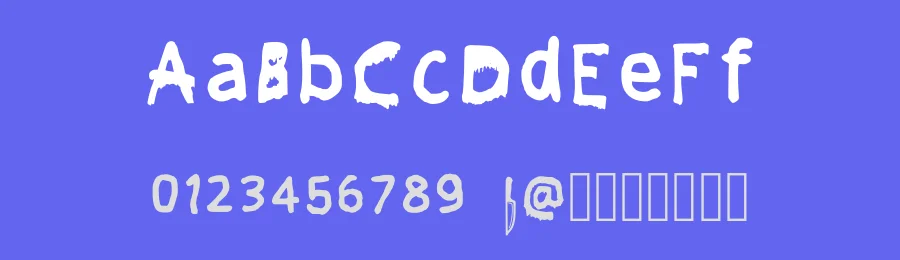 Blood Bath by FontManMaker — Decorative Font — thumbnail 3