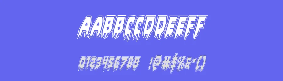 Bloodlust by Iconian Fonts — Decorative Font — thumbnail 3