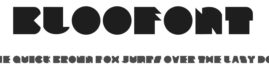 BlooFont