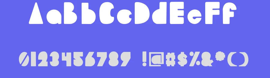 Blooky by Jeremy Edelblut — Decorative Font — thumbnail 3