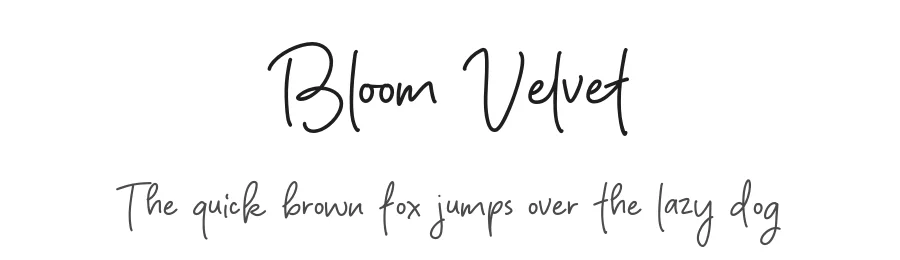 Bloom Velvet