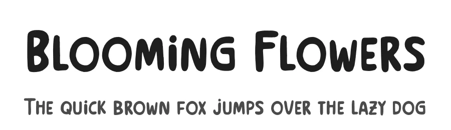 Blooming Flowers