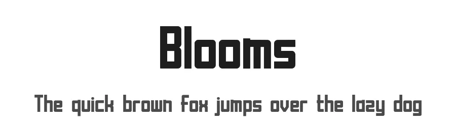 Blooms