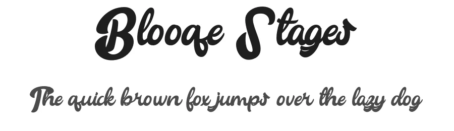 Blooqe Stages