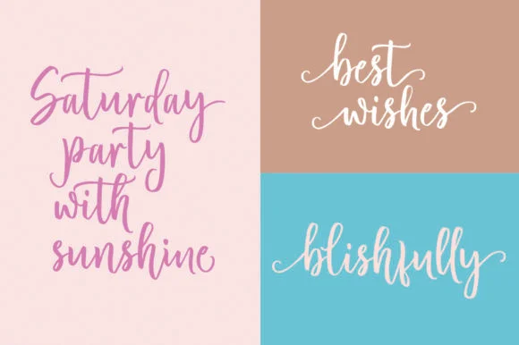 Bloshoming Font by Zane Studio — Serif Font — thumbnail 2