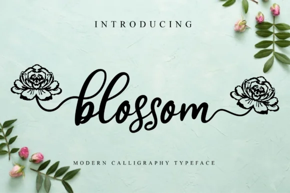 Blossom Font by fanastudio by fanastudio — Script Handwritten Font