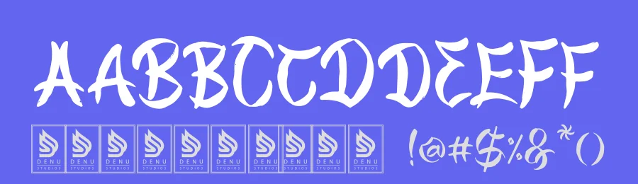 Blossom Sakura by Denustudios — Decorative Font — thumbnail 3