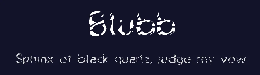 Blubb by harrysdesign — Decorative Font — thumbnail 2