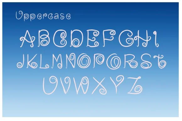 Blue Sky Font by PJ Fonttein by PJ Fonttein — Script Handwritten Font — thumbnail 3