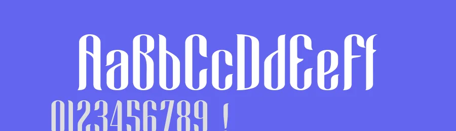 Blue Angel by Creative Media Lab — Decorative Font — thumbnail 3