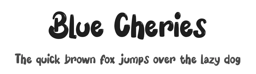 Blue Cheries