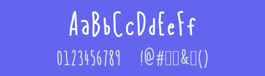 Blue Chucks by Geronimo Font Studios — Script Handwritten Font — thumbnail 3