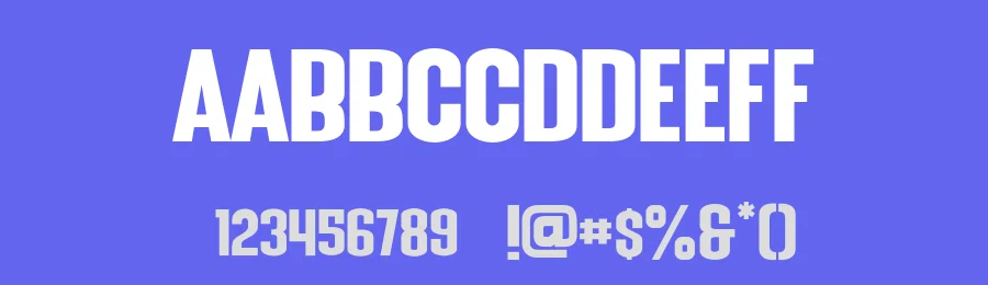 Blue Fonte Sans by Khurasan — Sans Serif Font — thumbnail 3