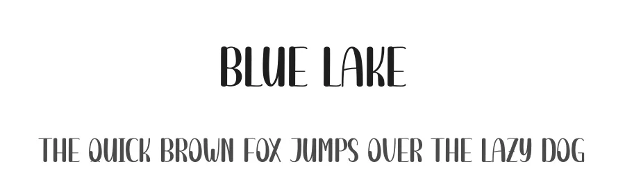 Blue Lake