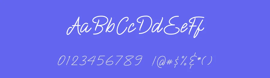 Blue Queen by selawetype — Script Handwritten Font — thumbnail 3