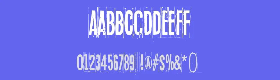 Blue sky, blue grass by Juha Korhonen — Decorative Font — thumbnail 3
