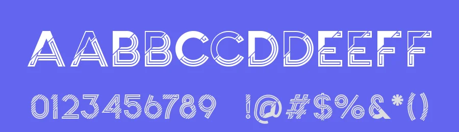 Blue Venom by Linecreative — Decorative Font — thumbnail 3