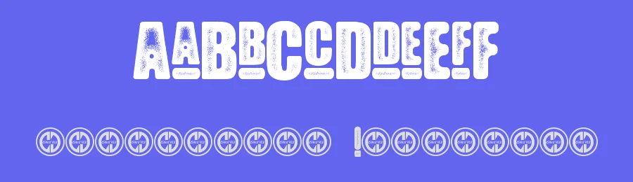 Blue Waffle by Fontmonger — Decorative Font — thumbnail 3