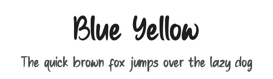 Blue Yellow