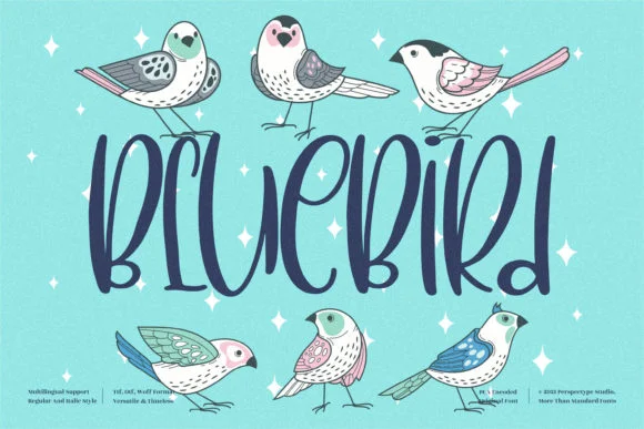 BlueBird Font by Perspectype by Perspectype — Script Handwritten Font