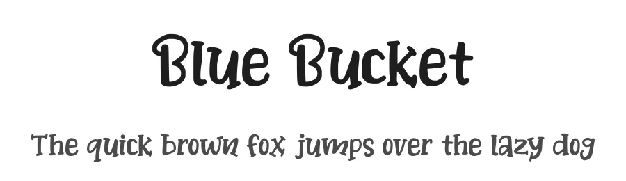 Blue Bucket