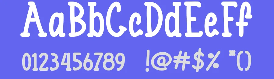 Blueno Chocolate by aldedesign — Decorative Font — thumbnail 3