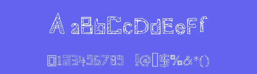 Blueprint by Jacob Gray — Decorative Font — thumbnail 3