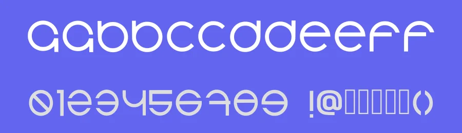 Blue Rabbit by Mr.W — Decorative Font — thumbnail 3