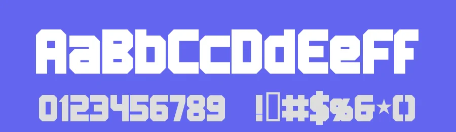 BN Machine by Ben's Fonts — Sans Serif Font — thumbnail 3
