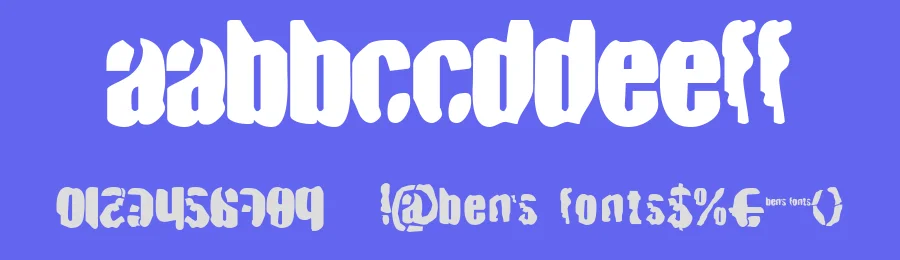 BN Smash by Ben's Fonts — Decorative Font — thumbnail 3