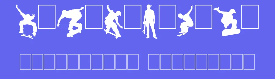 Board Dudes by imagex — Dingbats Font — thumbnail 3
