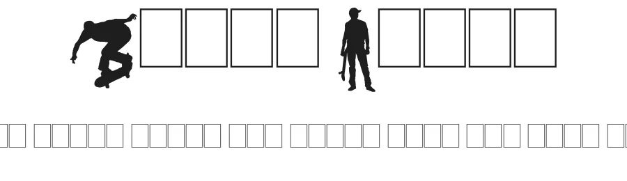 Board Dudes by imagex — Dingbats Font