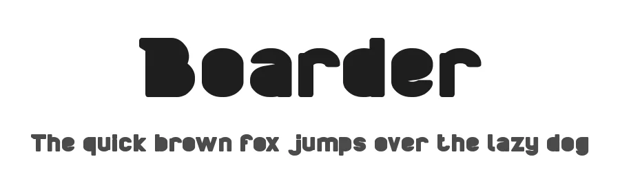 Boarder