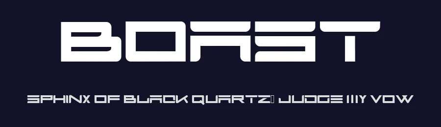 Boast by Robin Boast — Display Font — thumbnail 2