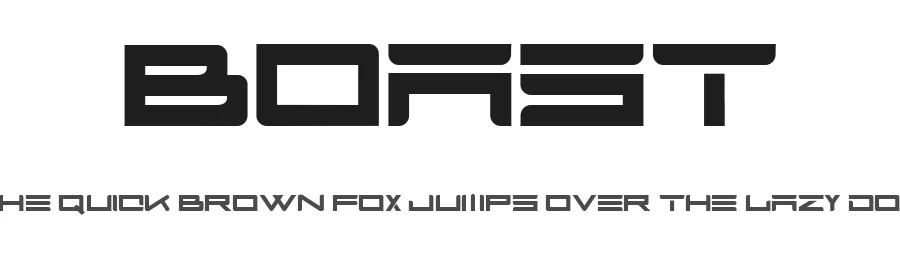 Boast by Robin Boast — Display Font