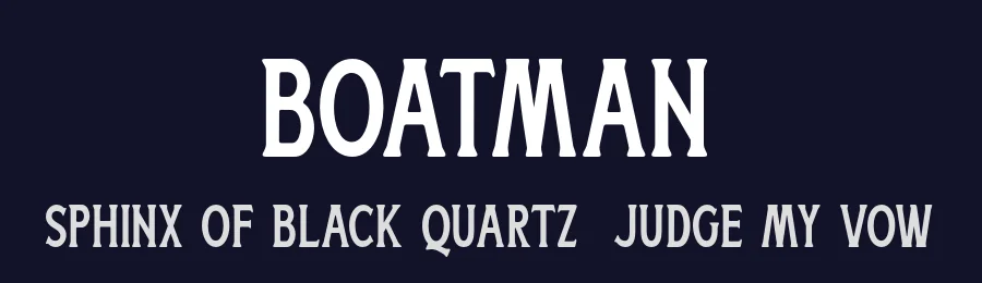 Boatman by Ydhra Studio — Decorative Font — thumbnail 2