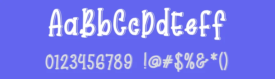 Boba Ball by Id: #6888964 — Decorative Font — thumbnail 3
