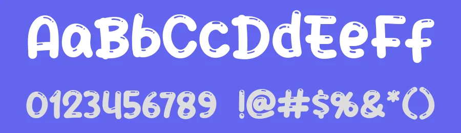 Boba Cups by Khurasan — Decorative Font — thumbnail 3