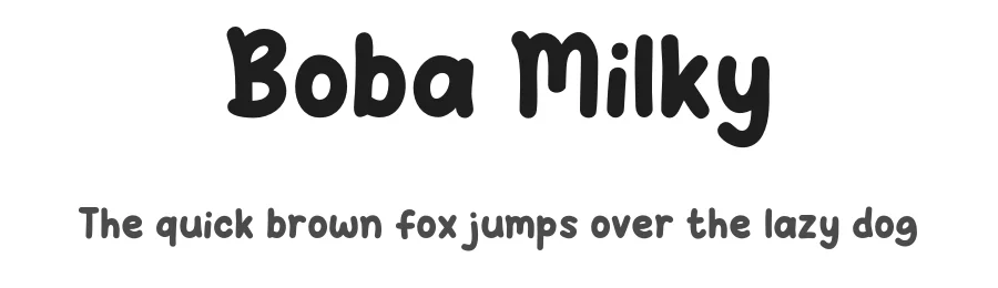 Boba Milky