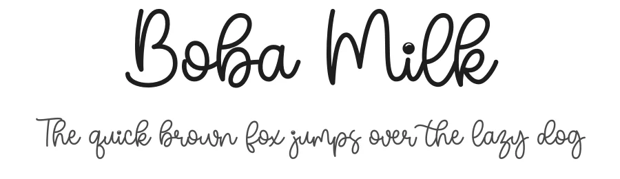 Boba Milk