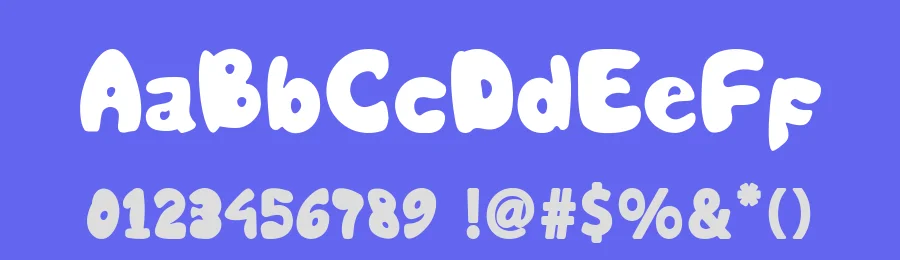 Bobba by Kong Font — Decorative Font — thumbnail 3