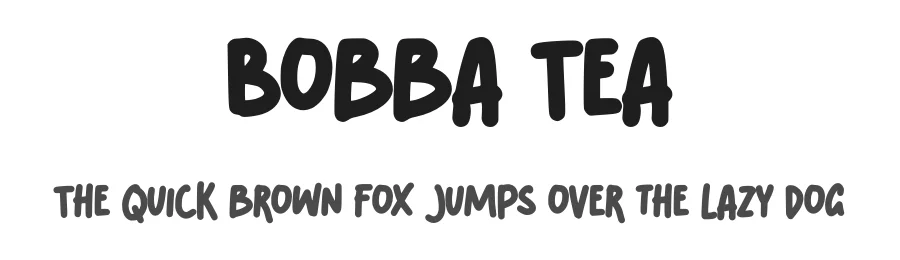 Bobba Tea