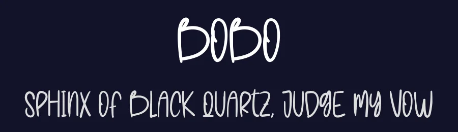 Bobo by Scratchones — Script Handwritten Font — thumbnail 2