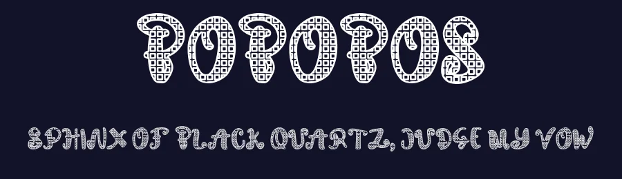 Bobobos by Rusd — Decorative Font — thumbnail 2