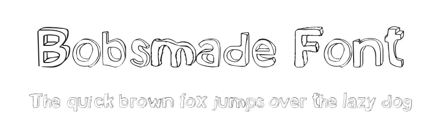 Bobsmade Font